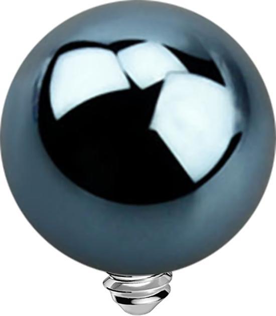 Immagine prodotto Star Piercing Palla di ancoraggio dermica blu chiaro (senza ottone, Acciaio chirurgico 316L)