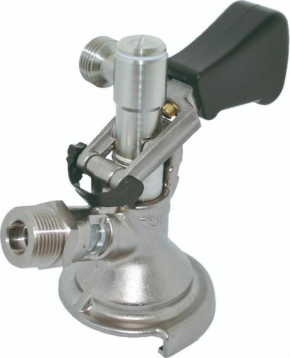 Immagine prodotto Ich-zapfe Zapfkopf, Keg Verschluss - Flach Fitting, Seitlicher Ausgang