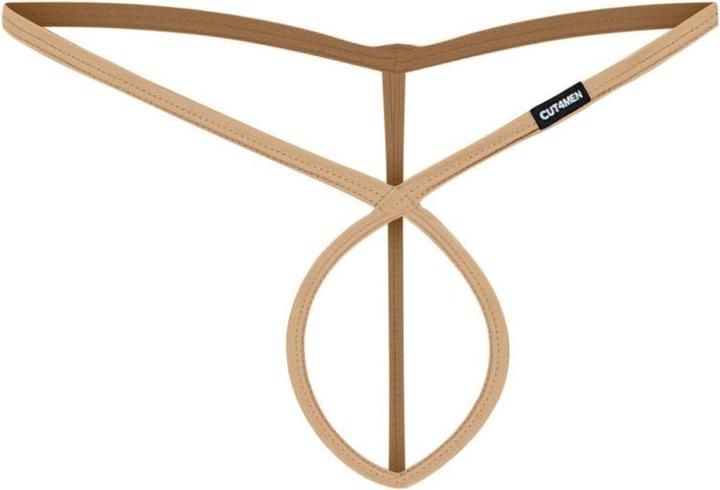 Actual product image Cut4men Herren-String in gold (S/M)