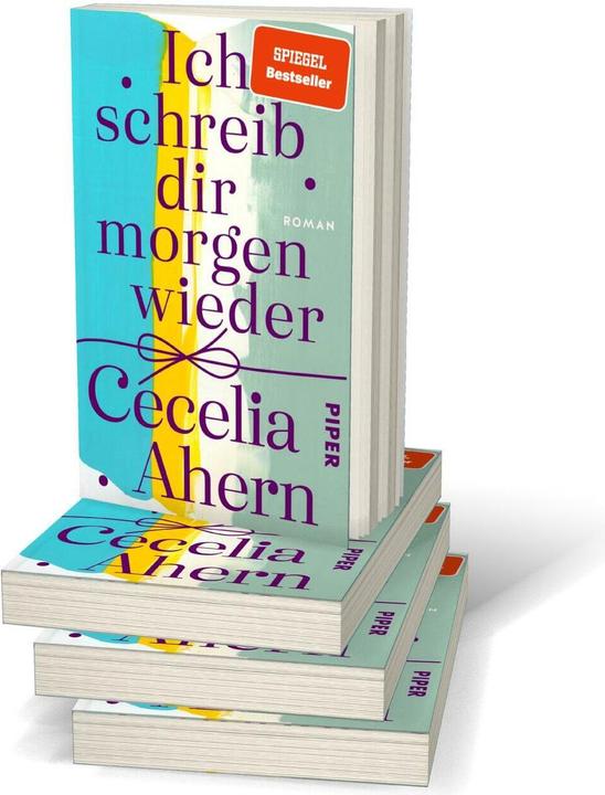 Actual product image Ich schreib dir morgen wieder (German, Cecelia Ahern, Christine Strüh, 2023)