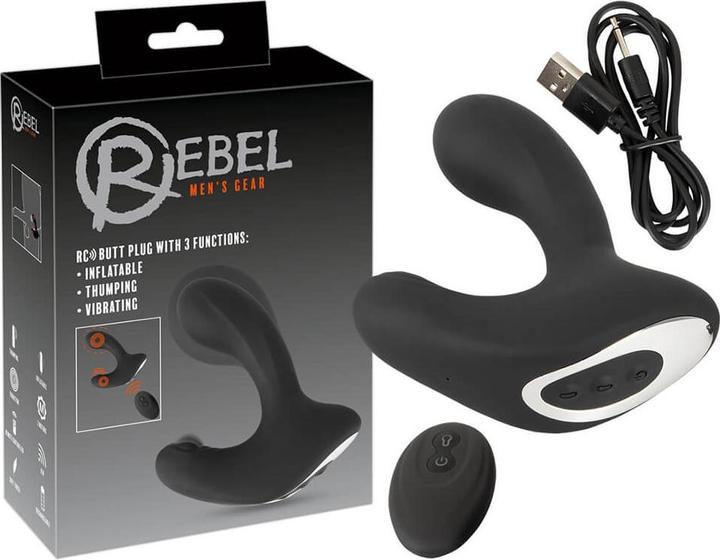 Image du produit Rebel RC Butt Plug avec 3 func