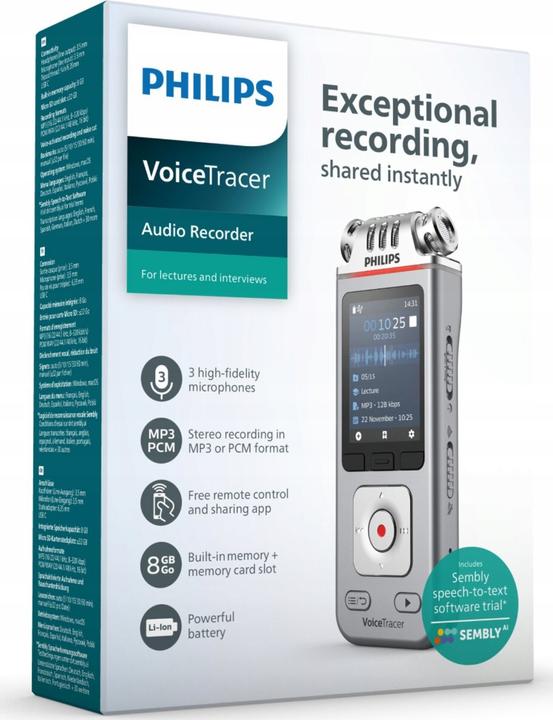 Produktbild Philips DVT 4115 (8 GB)
