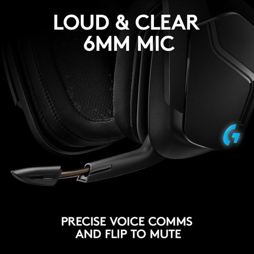 Actual product image Logitech G G935 Wireless 7.1 Surround Sound LIGHTSYNC for Gaming - 2.4 GHz - EMEA (Wireless)