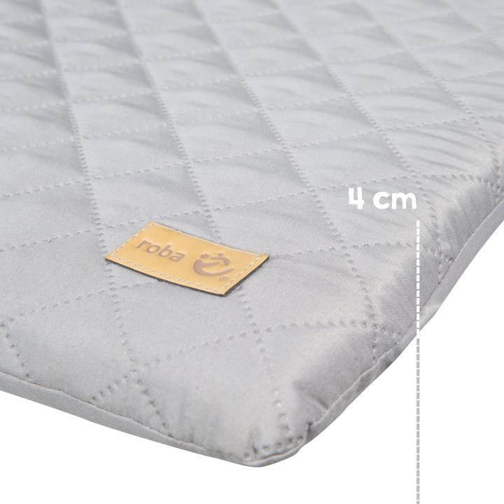Produktbild Roba Hausbett 60 x 120 cm inkl. Wickelplatte (60 x 120 cm)