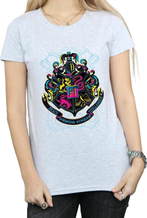 Immagine prodotto Maglietta Stemma di Hogwarts Donna (XXL)