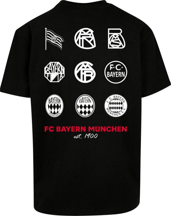 Actual product image FC Bayern München Logo History Heavy Oversized Tee - 112257 (L)