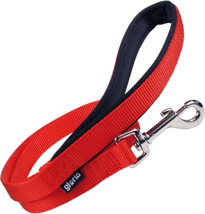 Image du produit Gloria Laisse pour chien 1.9 x 120 cm rouge (Chien, Sport canin)