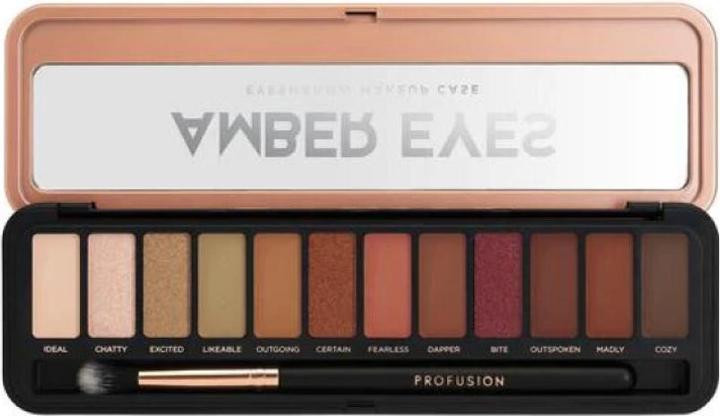 Image du produit Profusion Palette d'ombres à paupières Amber Eyes - 12 grammes