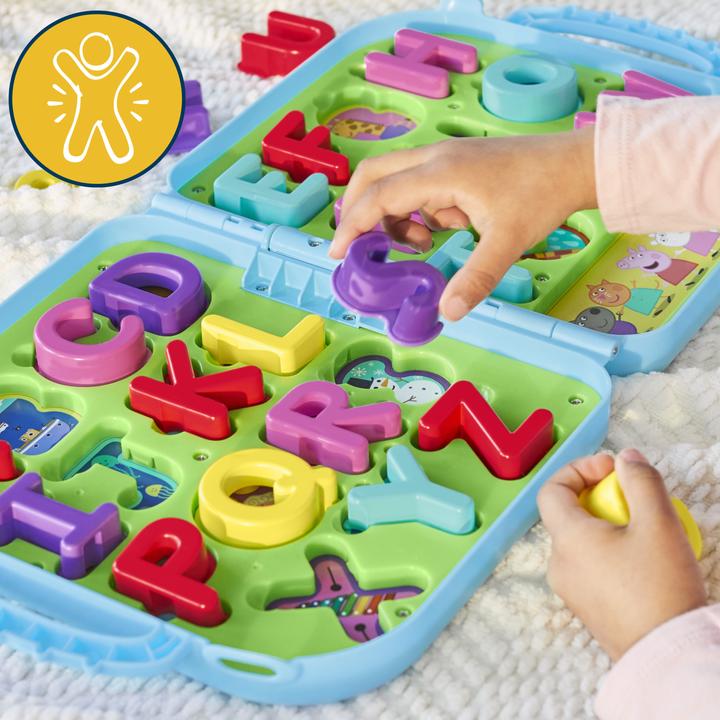 Actual product image Hasbro Peppas Letter Box, Alphabet Puzzle, Preschool Toy