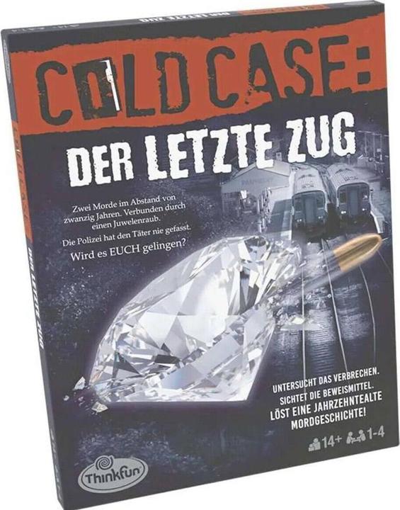 Image du produit Thinkfun Cold Case : Le dernier train (Allemand)