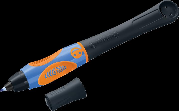 Produktbild Pelikan griffix Tintenschreiber Neon Black für Linkshänder, Schreiblernstift mit ergonomischer (Neon Black, 1 x)