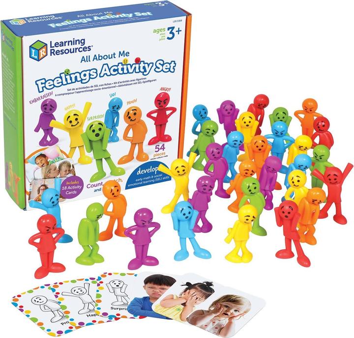 Produktbild Learning Resources Gefühle und Körpersprache lernen - Aktivitätsset mit SEL-Spielfiguren