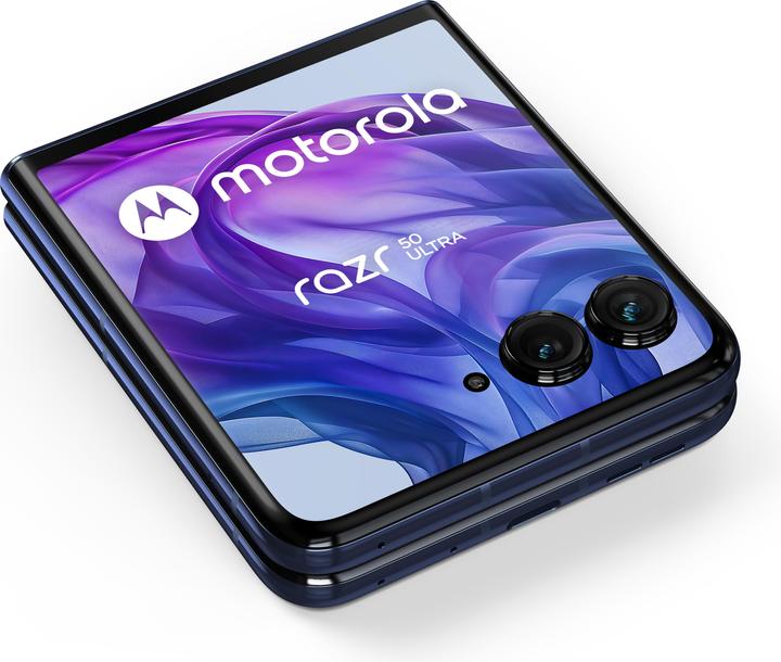 Actual product image Motorola Razr 50 Ultra (512 GB, Midnight Blue, 6.90", SIM + eSIM, 50 Mpx, 5G)