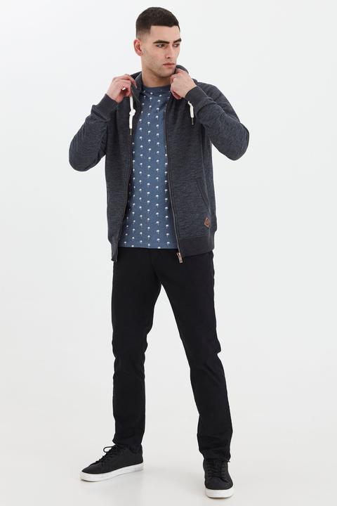 Actual product image Solid Vitu Zip-Hoodie Men's Jacket (3XL)
