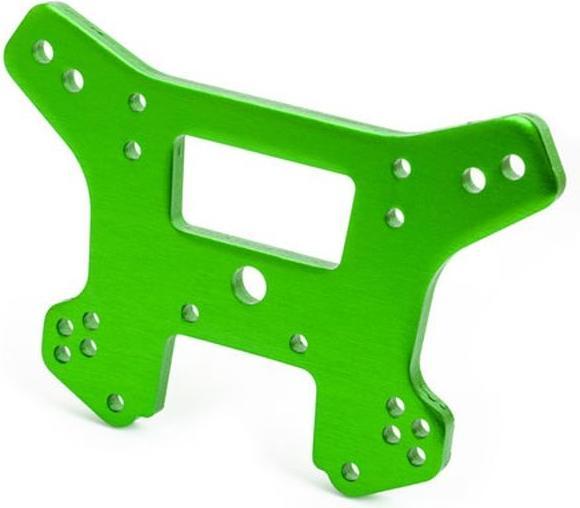 Produktbild Traxxas dämpferbrücke vorn 6061-t6 alu grün eloxiert
