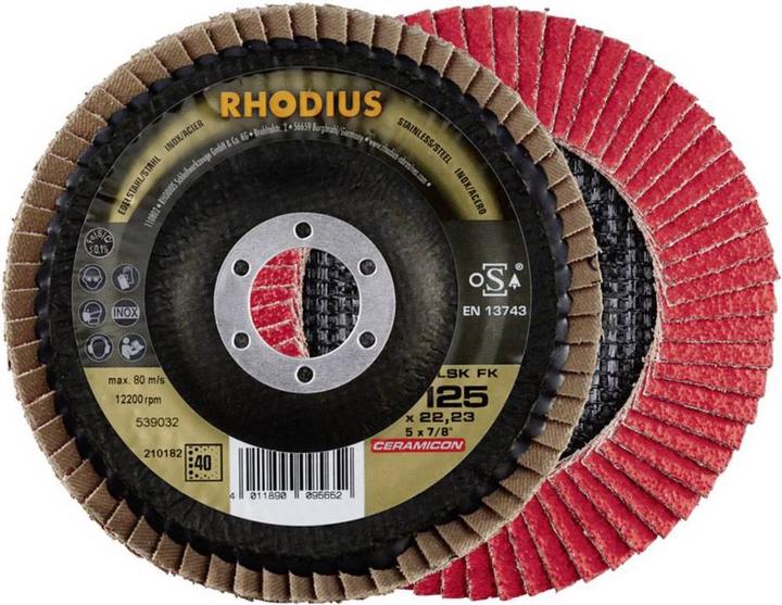 Actual product image Rhodius LSK FK serrated lock washer 2223 P80 (80)