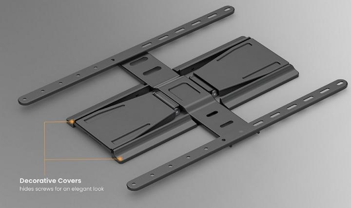 Image du produit equip Support mural 43"-90"/1TFT 50kg 1 articulation inclinaison sw (Mur, 90", 50 kg)
