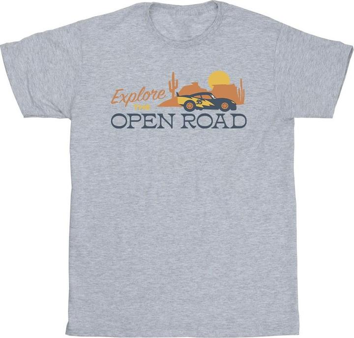Immagine prodotto Disney Cars Explore The Open Road Maglietta Uomo (XXL)
