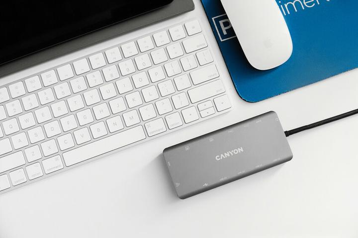 Actual product image Canyon CNS-TDS12 Docking station (USB-C, 13 Ports)