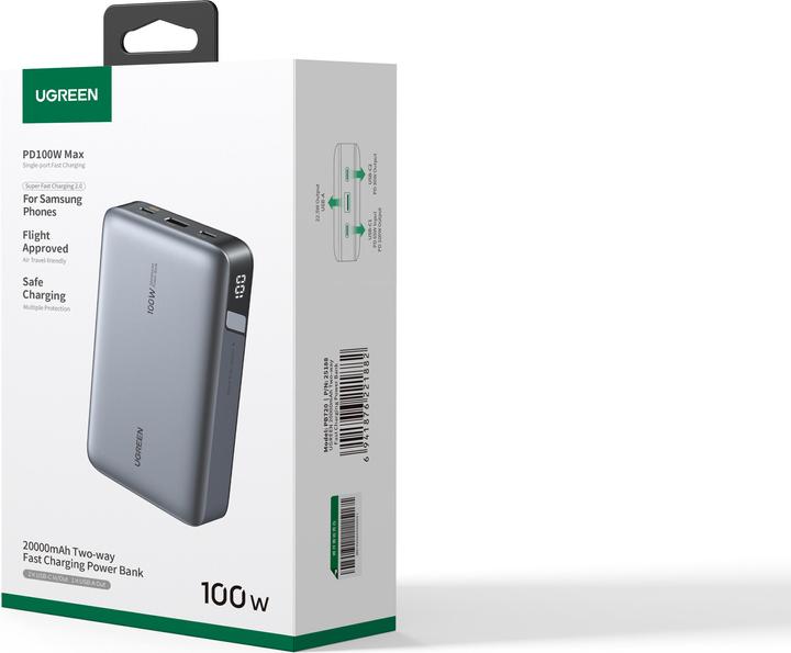 Immagine prodotto Ugreen Powerbank (20000 mAh, 100 W, 72 Wh)