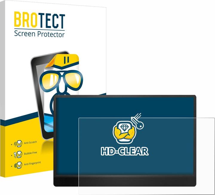 BROTECT Schutzfolie Displayschutz Klar (15.60", 16 : 9)