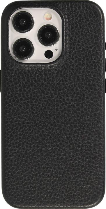 Image du produit PhoneLook Coque Cuir de veau luxe grainé intégral avec boutons métalliques et MagSafe (Apple iPhone 15 Pro Max)