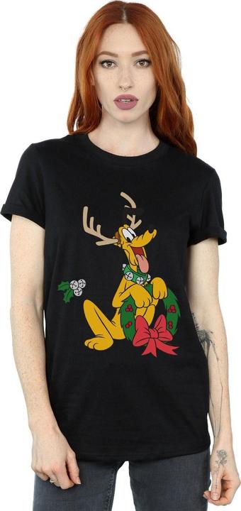 Image du produit Disney - T-shirt PLUTO CHRISTMAS REINDEER - Femme (S)
