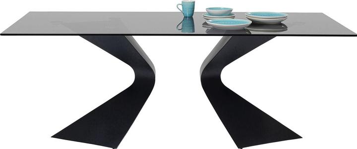 Produktbild Kare Design Tisch Gloria Schwarz 200x100cm (200 x 100 x 75 cm)
