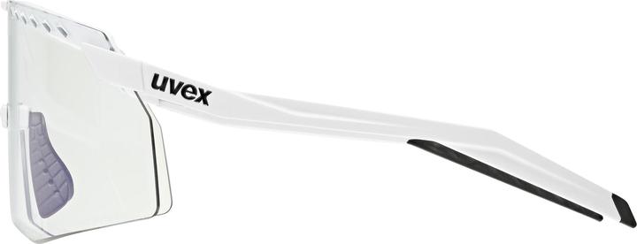 Produktbild Uvex Sports pace stage V Sportbrille (white matt (blue), variomatic mirror blue)