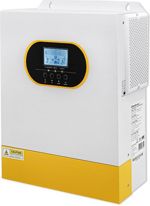 Actual product image Qoltec 3 5 kVA off-grid hybrid solar inverter | 3 5 kW | 100 A | MPPT | LCD display | B