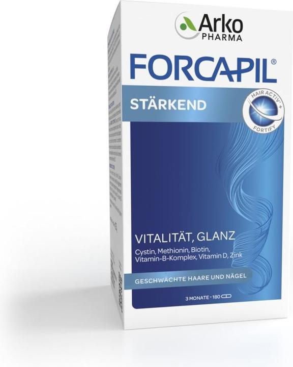 Image du produit Arkopharma Forcapil Haar und Nägel Kapseln (180 pièce(s), Capsules, 111 g)