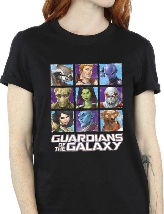 Produktbild Guardians of the Galaxy Character Squares TShirt (XXL)