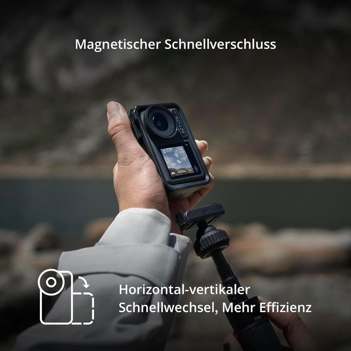 Produktbild DJI Osmo Action 4 Essential Combo (120p, Bluetooth, WLAN)