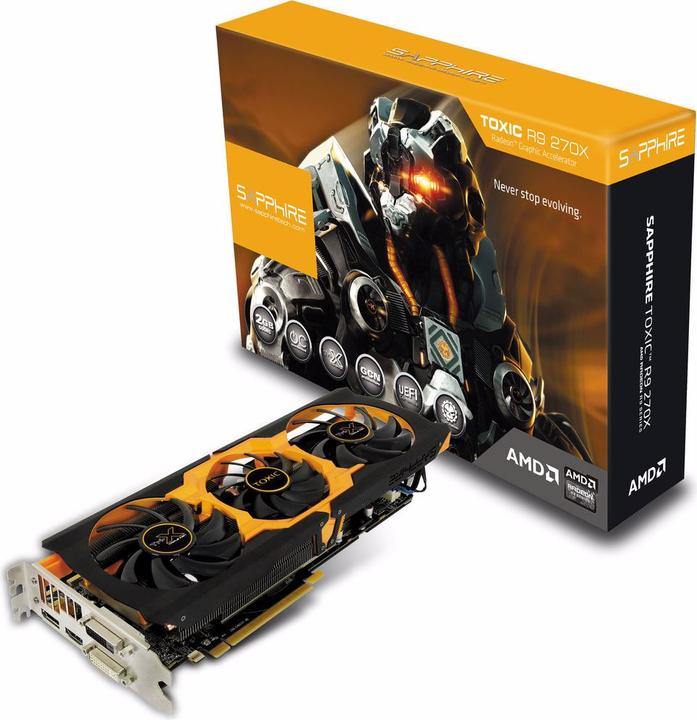Produktbild Sapphire Radeon R9 270X Toxic (2 GB)