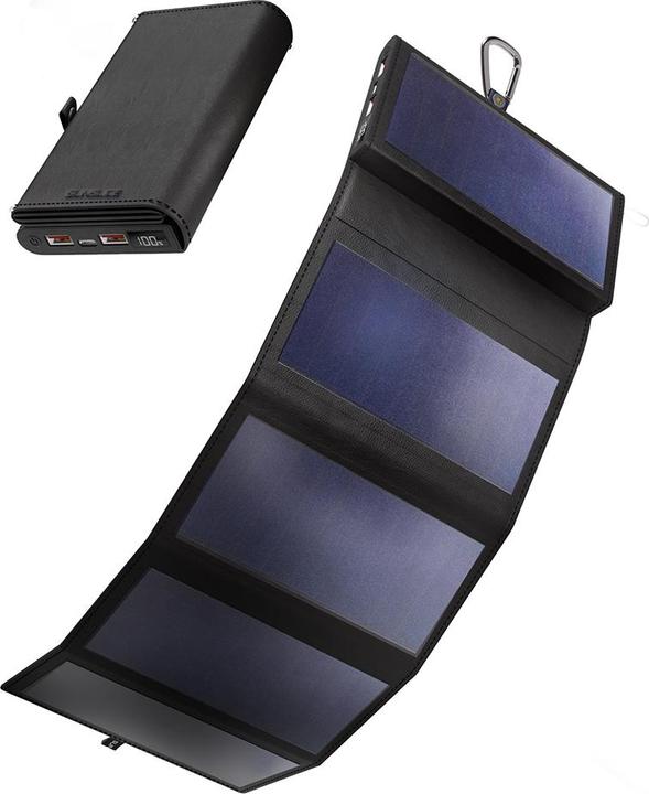 Image du produit Sunslice Batterie solaire portable 8W "Electron" (10000 mAh, 8 W)