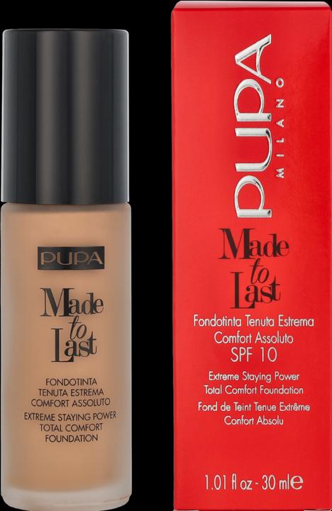 Produktbild Pupa Milano Pupa MADE TO LAST FOUNDATION Golden Beige (060 Golden Beige)