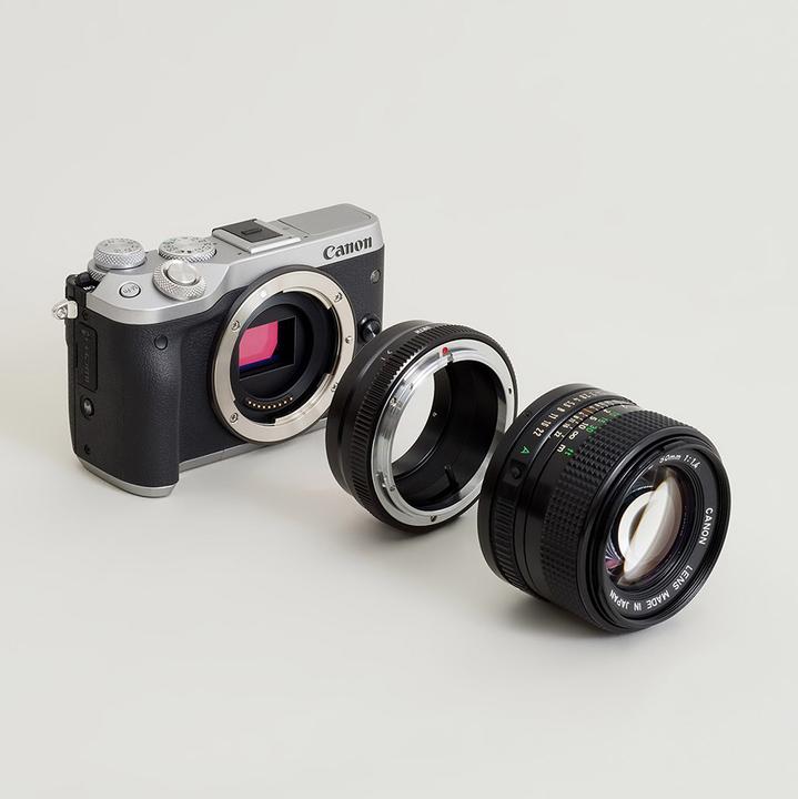 Immagine prodotto Urth Adattatore per obiettivo: compatibile con l'obiettivo Canon FD e il corpo macchina Canon EF M