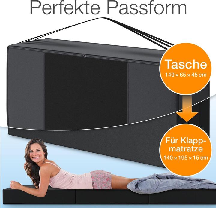 Image du produit Aktivshop Sac de transport pour matelas pliable (140 x 65 x 45 cm)