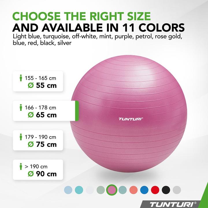 Actual product image Tunturi Gym Ball (65 cm)