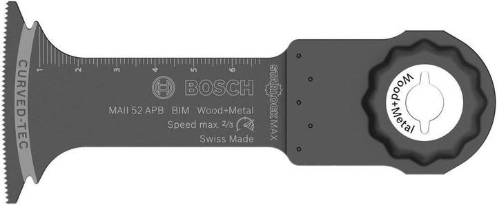 Produktbild Bosch Professional Zubehör BIM Tauchsägeblatt MAII 52 APB, Wood and Metal, 70 x 52 mm, 10er-Pack