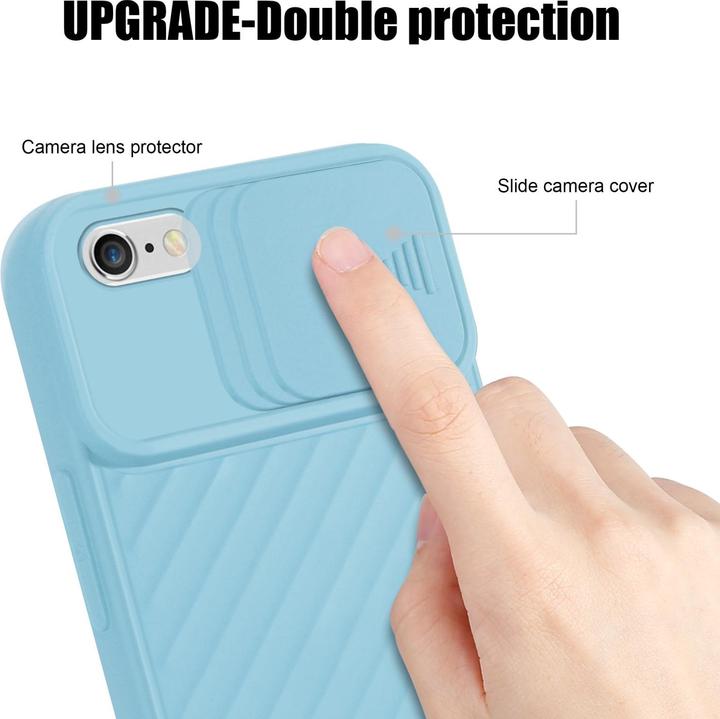 Image du produit Cadorabo Couverture TPU avec protection pour appareil photo (Apple iPhone 6 Plus)