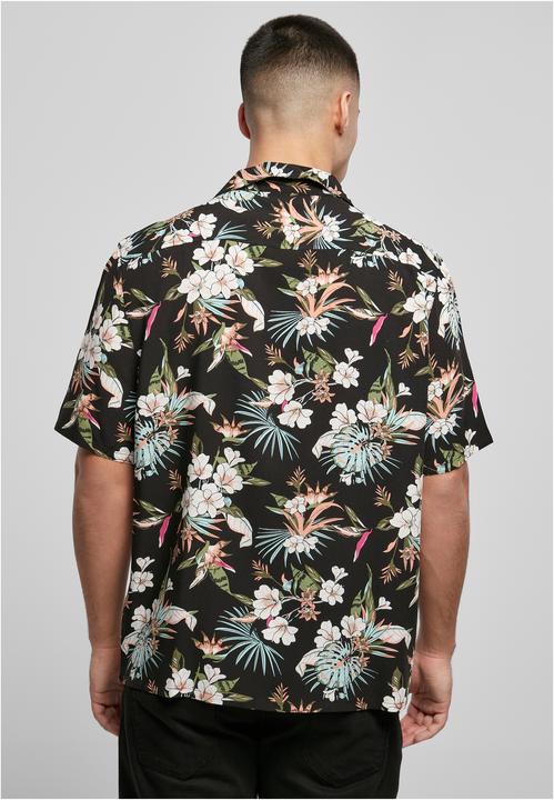 Produktbild Urban Classics Viscose AOP Resort Shirt (4XL)