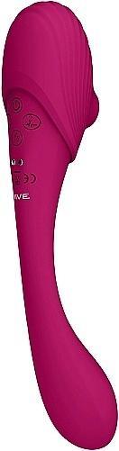 Actual product image Shots Double Ended Pulse Wave Air-Wave Bendable Vibrator