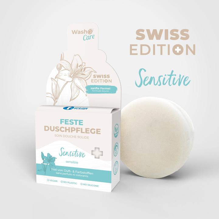 Immagine prodotto Washo Edizione svizzera del trattamento doccia solido Sensitive (200 ml)