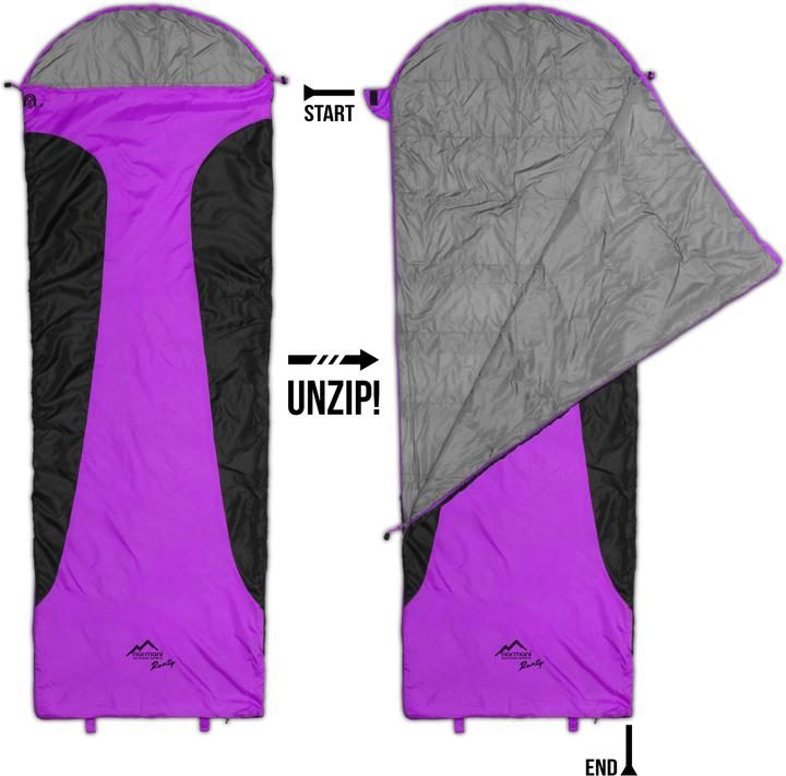 Produktbild Normani Ultralight-Schlafsack Touren-Sommerschlafsack - 8474 (210 cm)