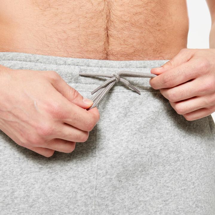 Immagine prodotto Domyos Pantaloni da jogging caldi da uomo - 100 grigio (3XL)