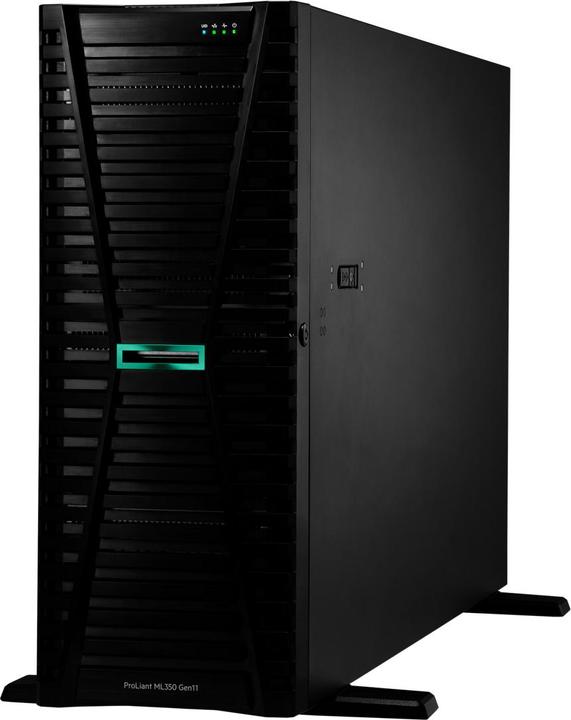 Produktbild HPE ProLiant ML350 Gen11 Tower Xeon-S 4510 12-Core 2.4GHz 2x32GB-R 8xSFF Hot Plug 2x960GB SSD MR408i (Intel Xeon Silver 4510, 64 GB, Tower Server)