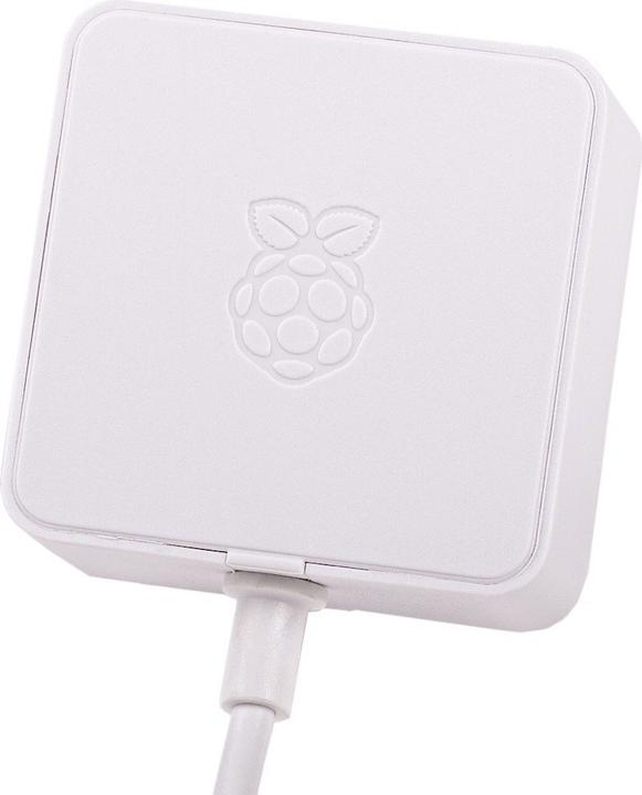 Actual product image Raspberry Pi Official 4 Power Adapter USB-C White