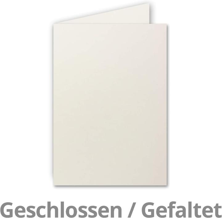 Immagine prodotto Neuser Papier Biglietti pieghevoli DIN A5 (100 pz.)