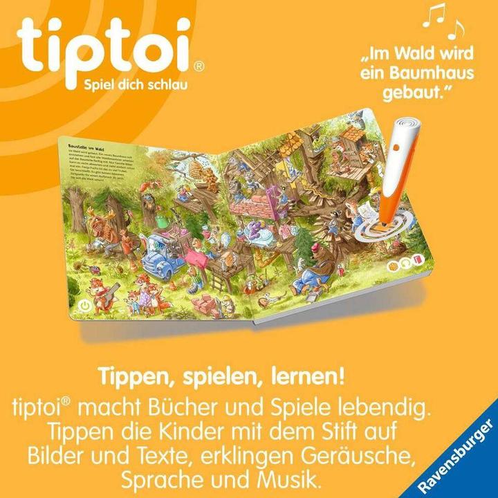 Produktbild tiptoi Die gr. Wimmelreise Tiere (Deutsch, Anja, KIEL, 2022)